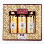 LUXURY OUD GIFT SET 95ML (SHOWER GEL + BODY LOTION + SHAMPOO CONDITIONER)