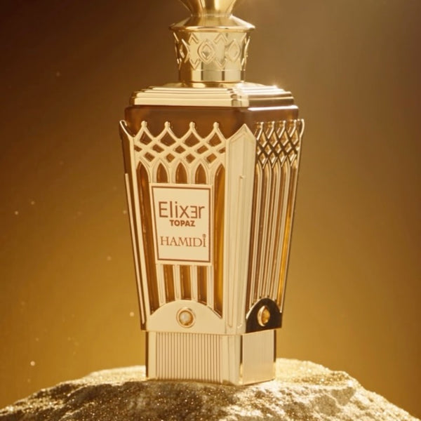 Elixir Topaz: precious drops of fragrance.
