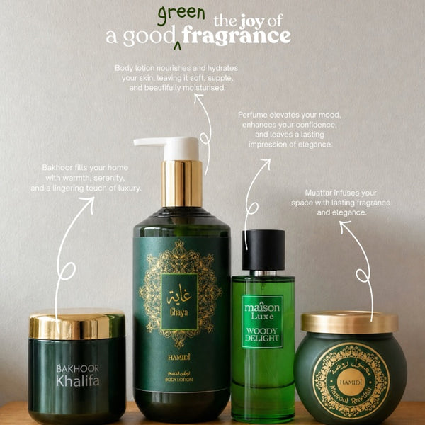 A good green: the joy of fragrance at home.