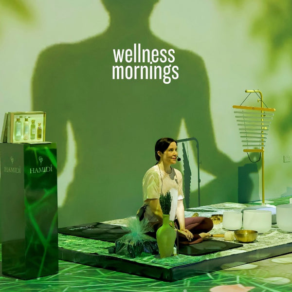 Wellness mornings: still, calm, close to skin.